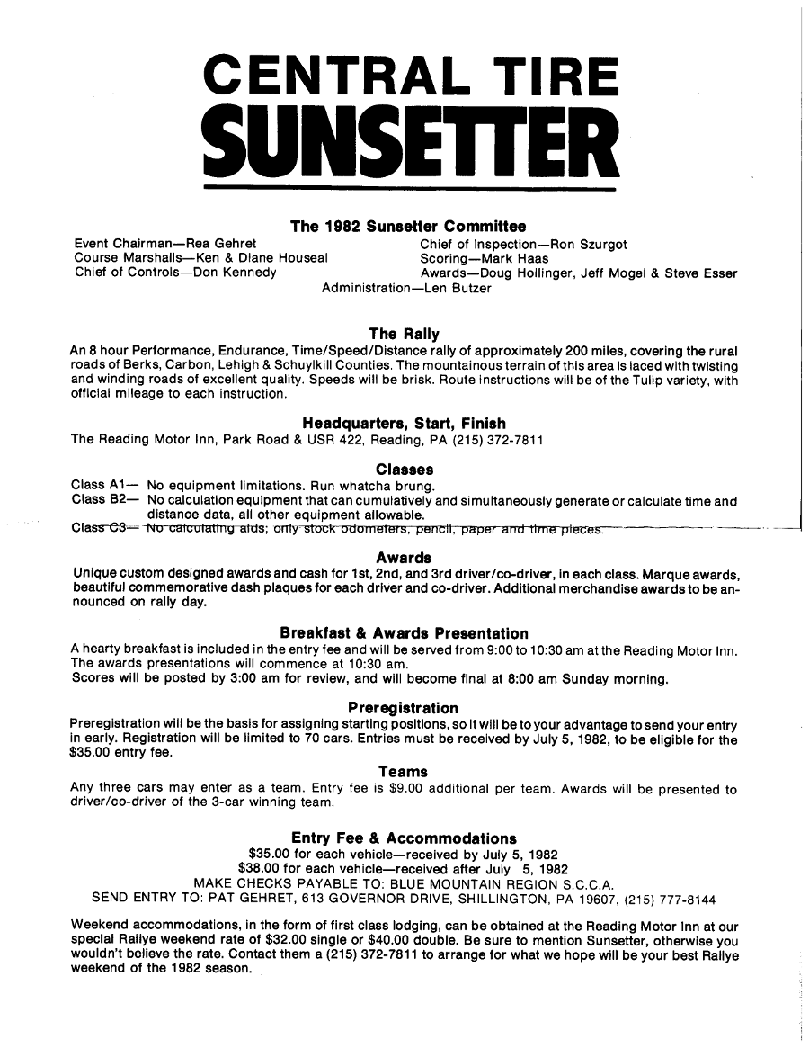 BMR Sunsetter 1982