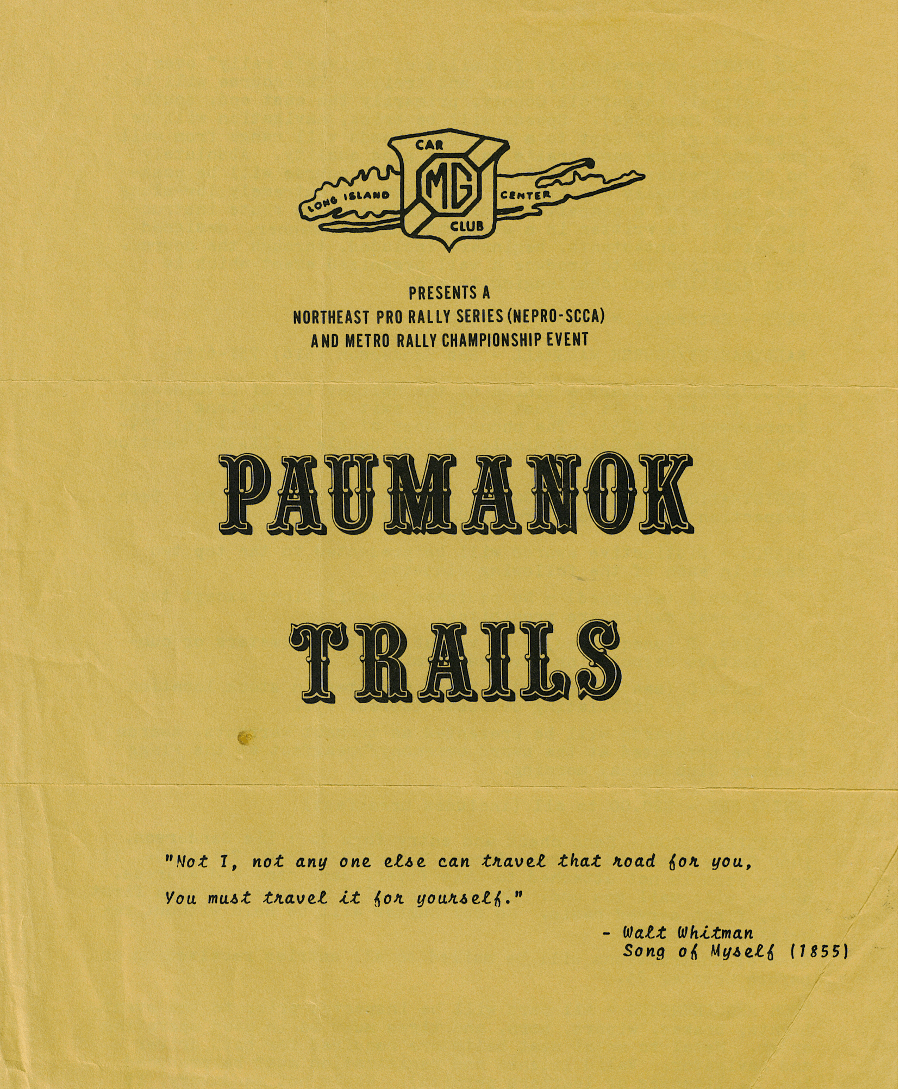 Paumanok Trails 1980