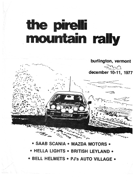 Pirelli Mountain Rally 1977