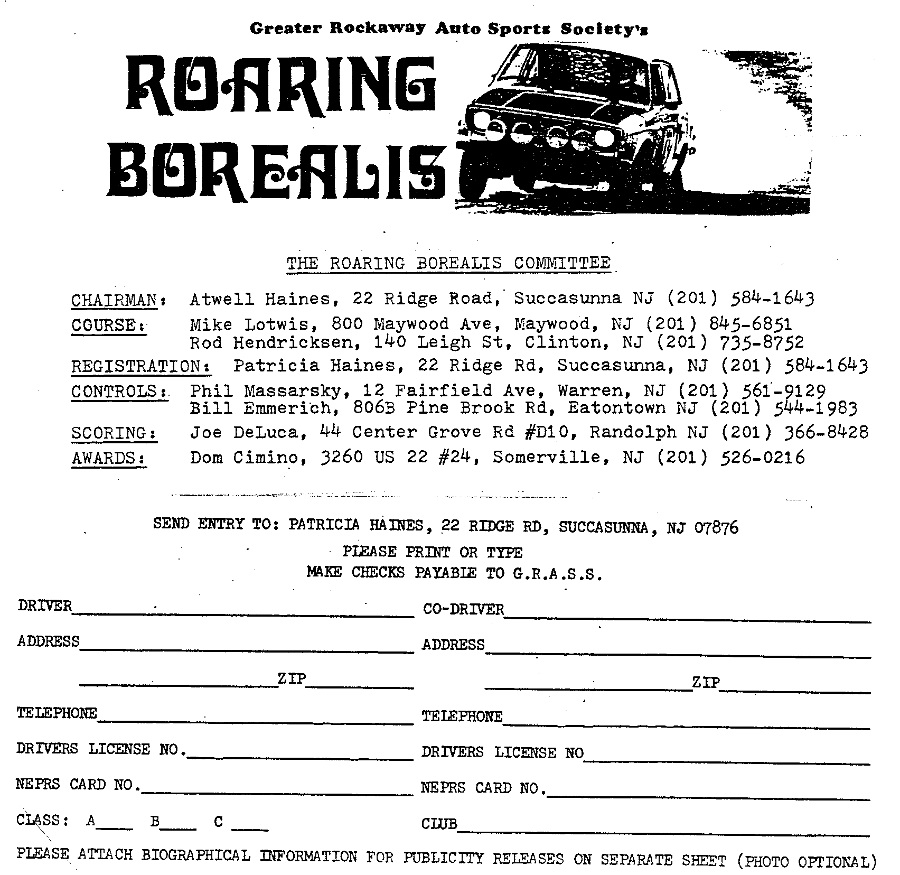 Roaring Borealis 1979