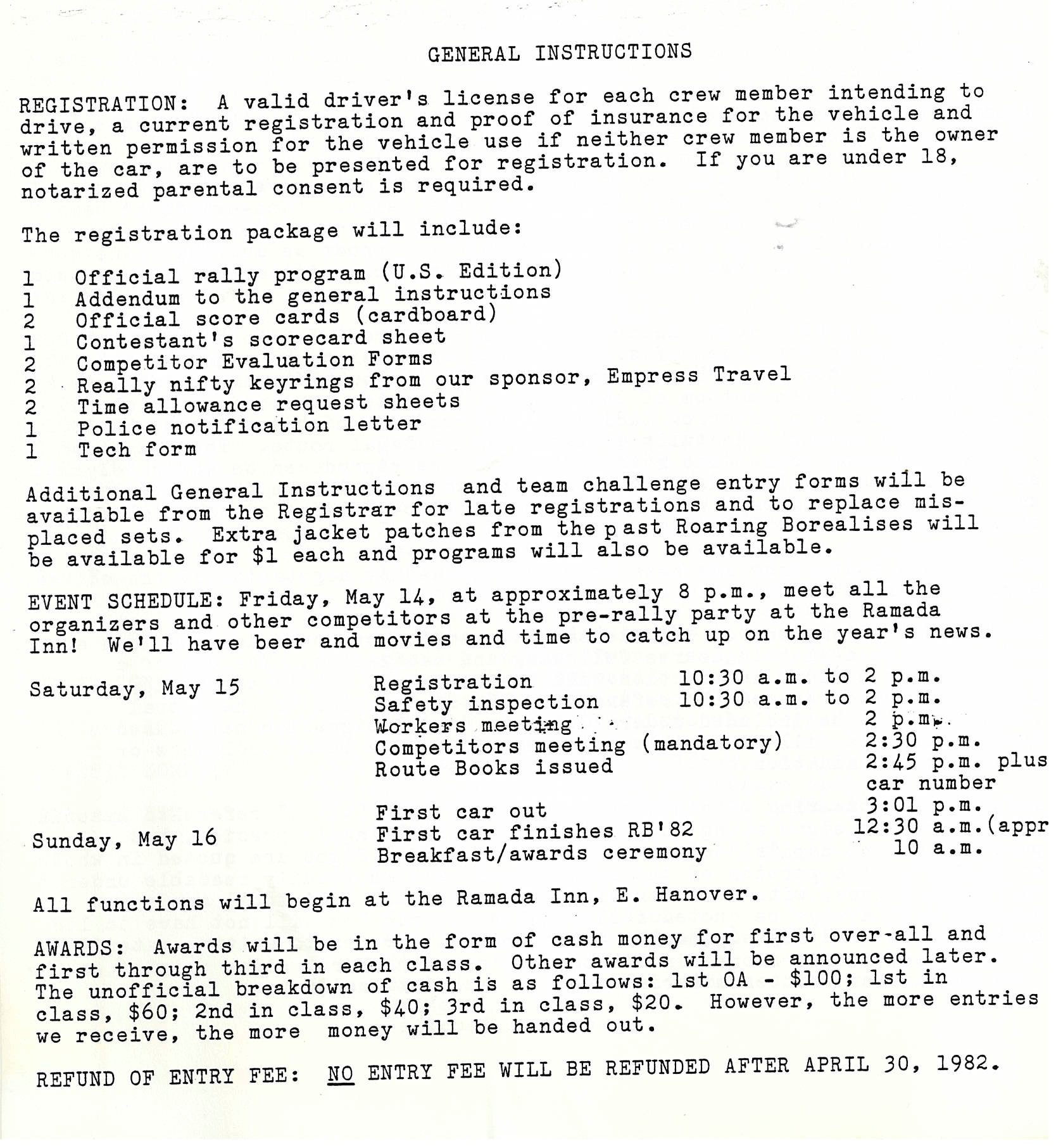 Roaring Borealis 1982