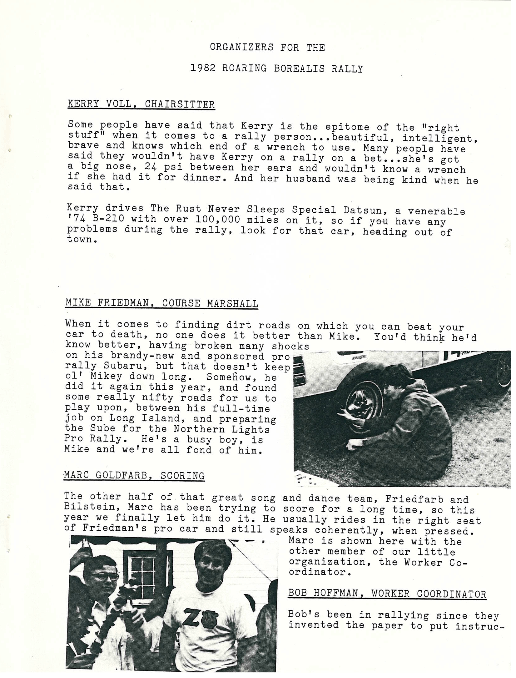 Roaring Borealis 1982