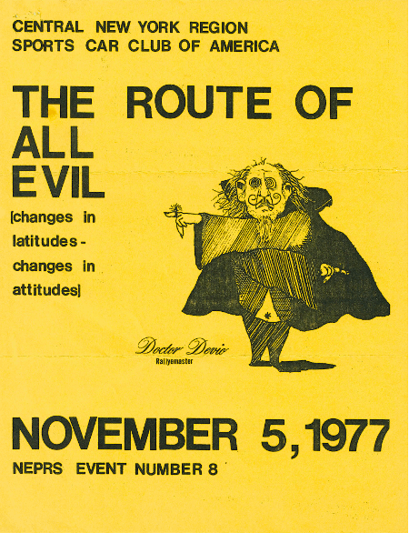 Route of all evil 1977