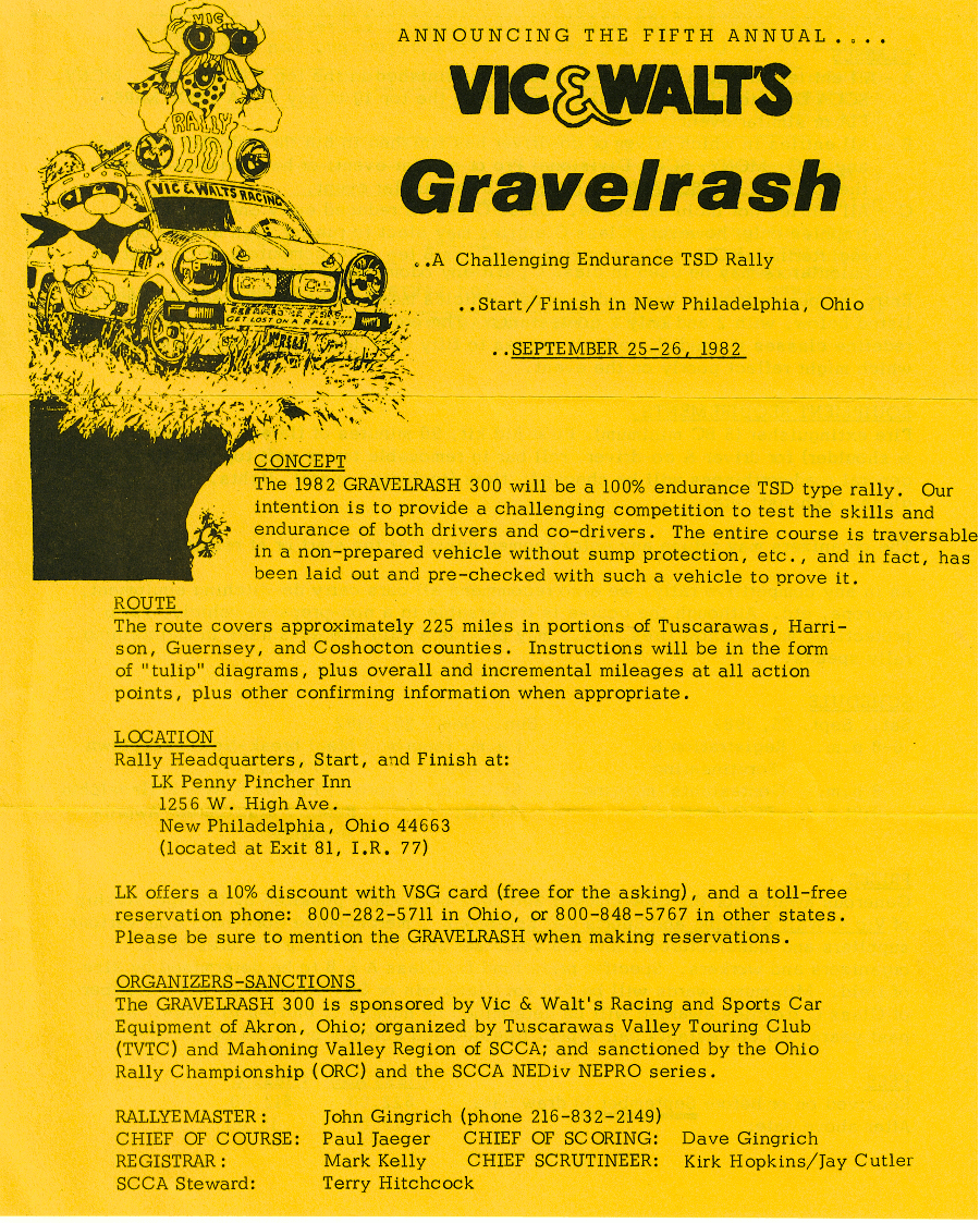 >Vic & Walts Gravelrash 1982