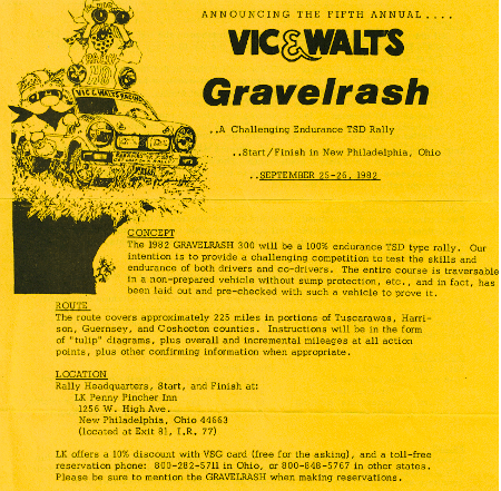 Vic & Walt's Gravelrash 300 1982