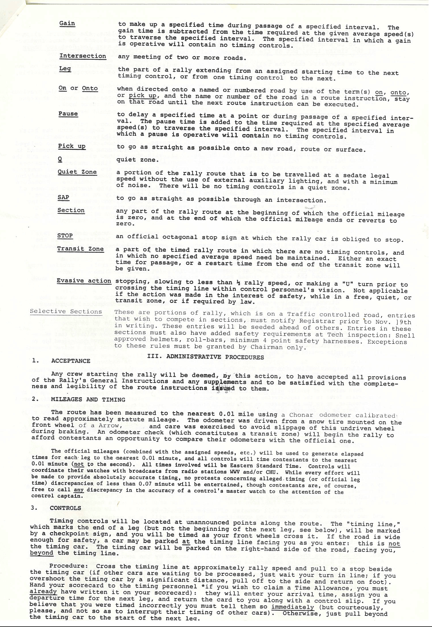 Wellsboro Forest Rally 1982