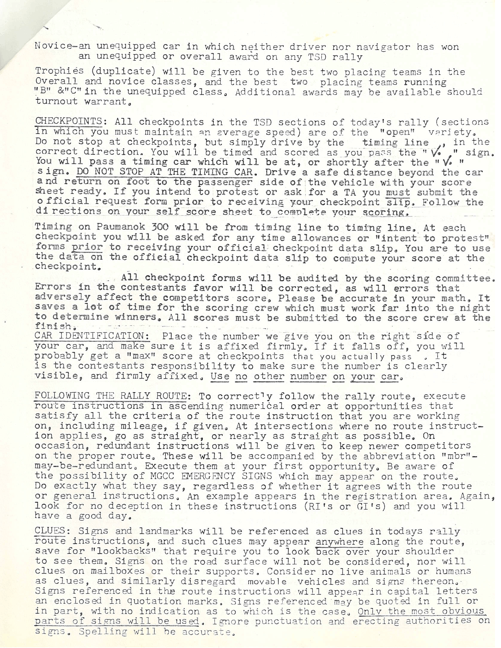 Paumanok Trails 1979