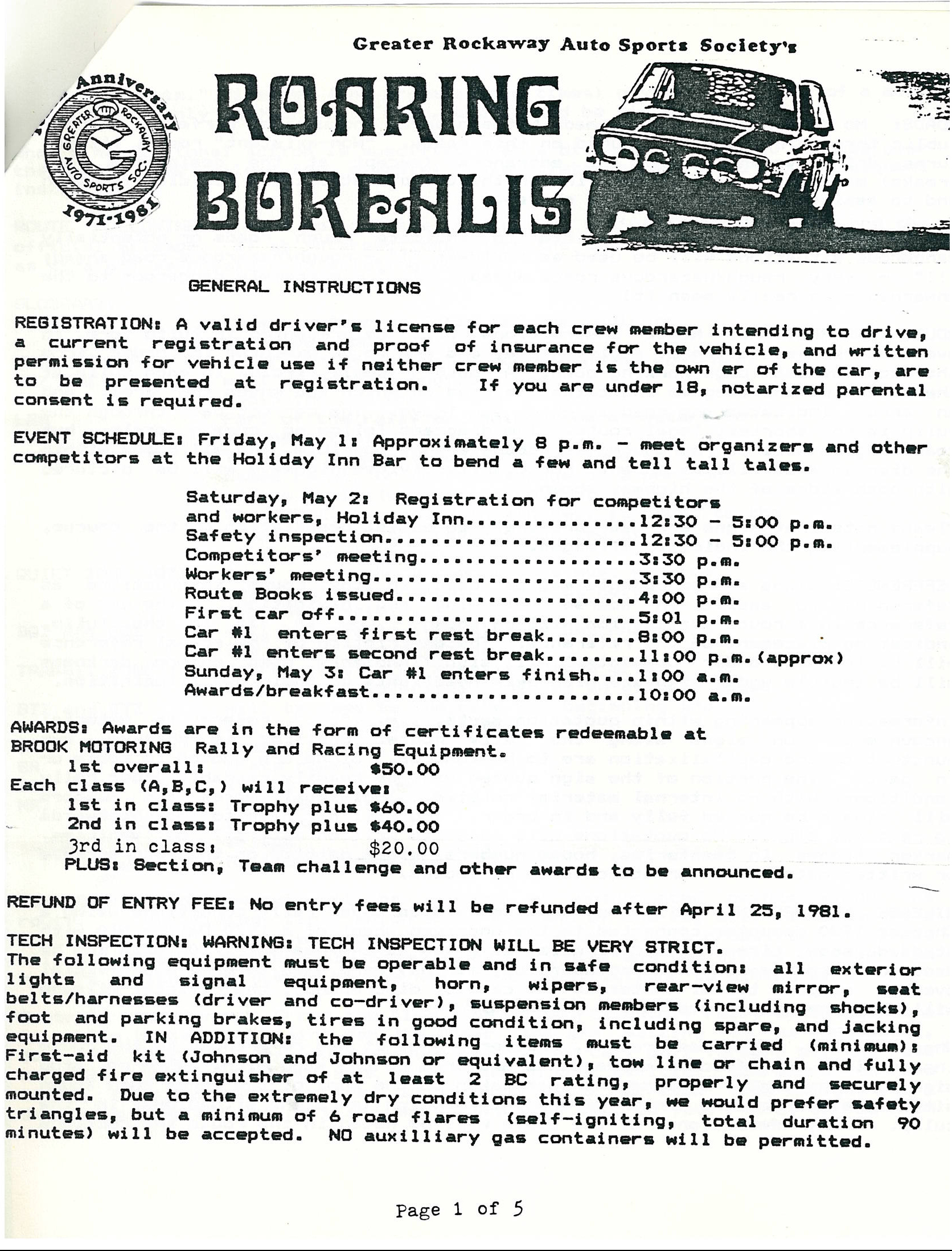 Roaring Borealis 1981