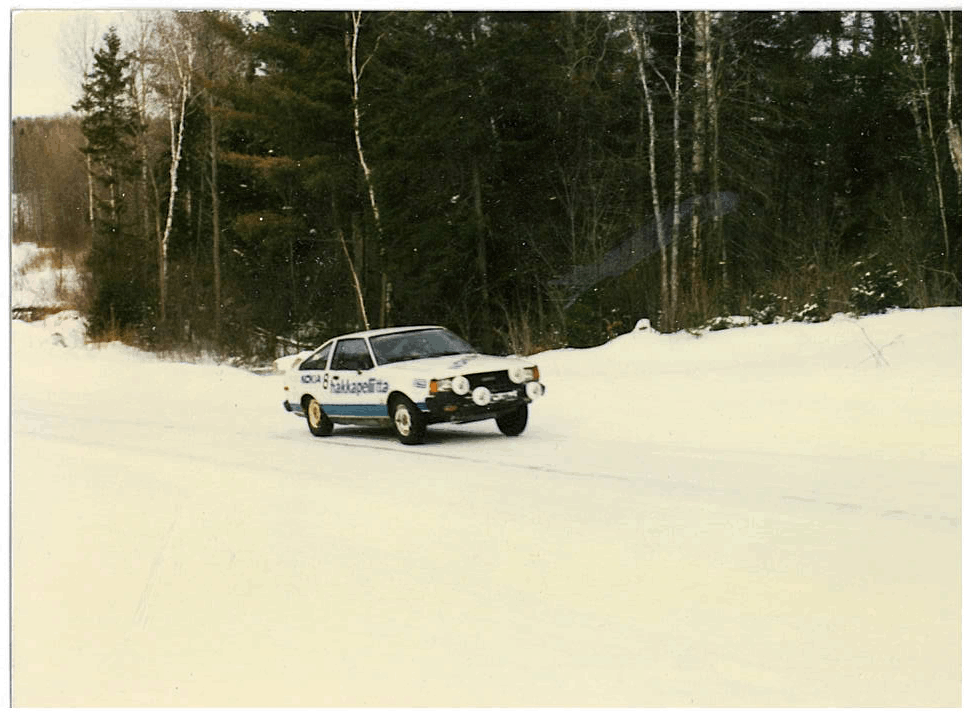 François Arbique & Marcel-Paul Raymond 1986 Rallye Perce-Neige