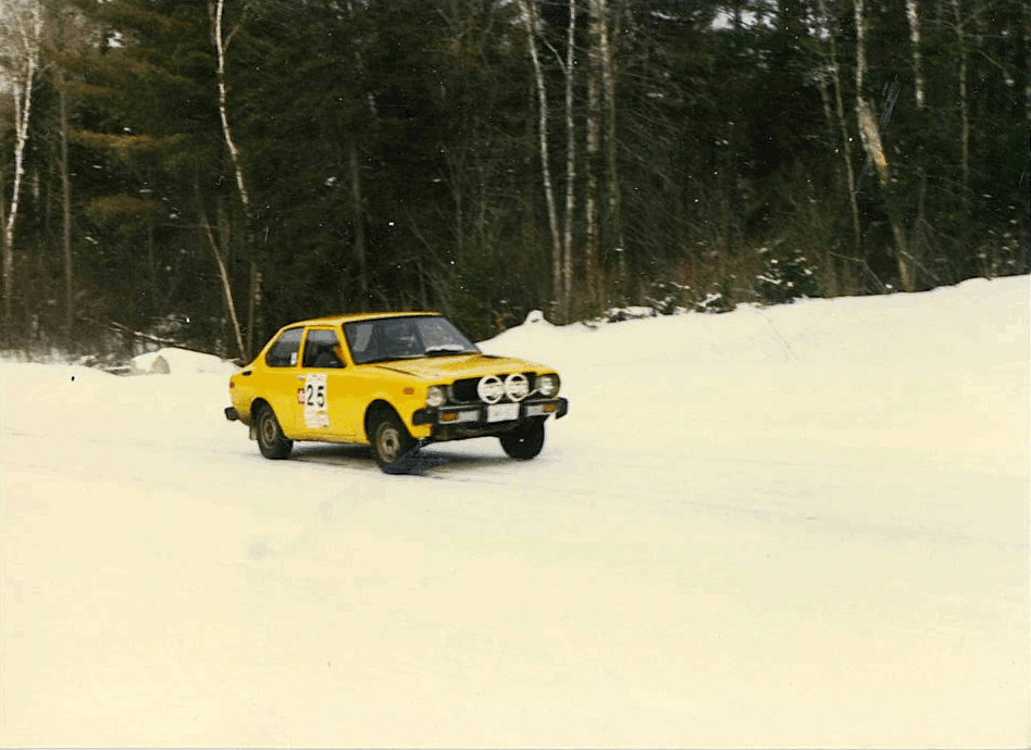 Andy Browning & Brian Maxwell, 1986 Rallye Perce-Neige