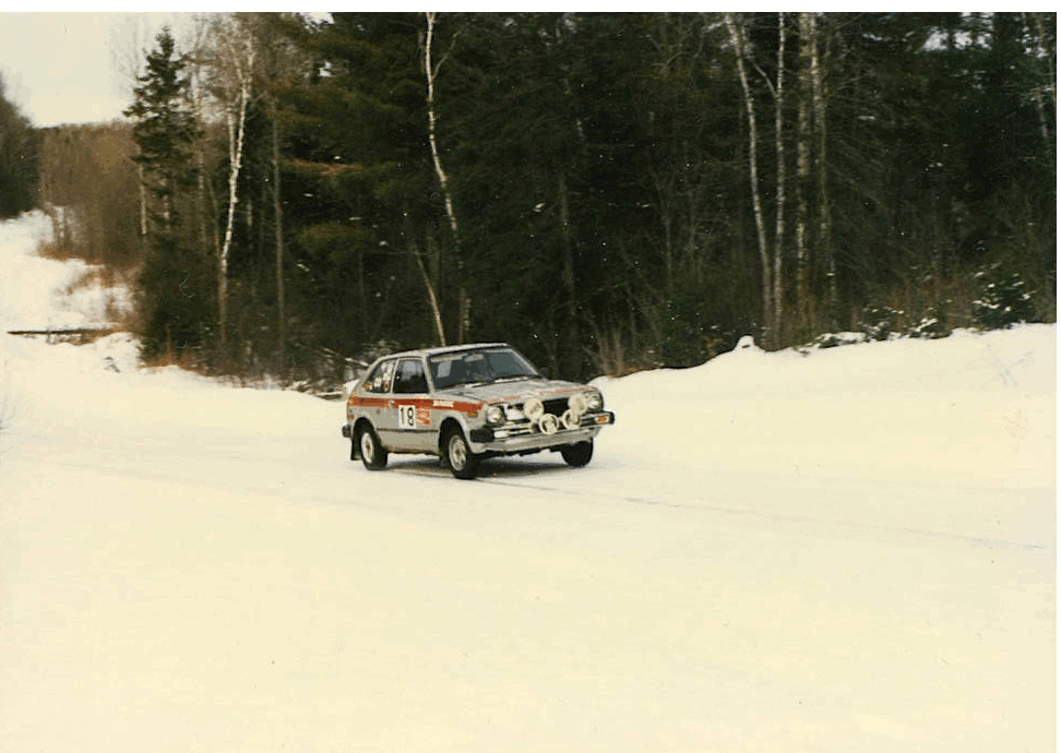 Thierry Ménégoz & Marcel-Albert Raymond 1986 Rallye Perce-Neige