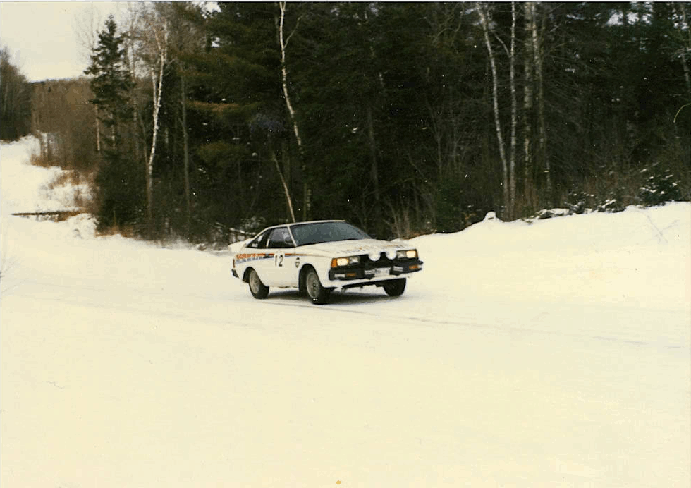 Tom Novak & Susan Metcalfe, 1986 Rallye Perce-Neige