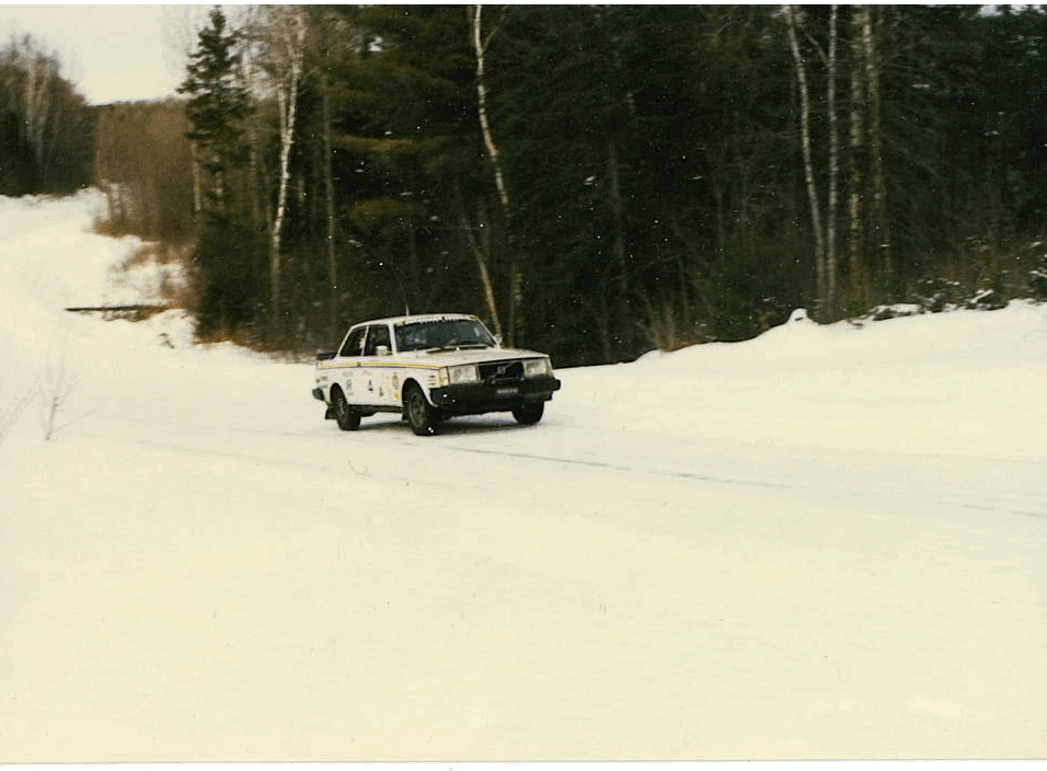 Bo Skowronneck Terry Epp, 1986 Rallye Perce-Neige
